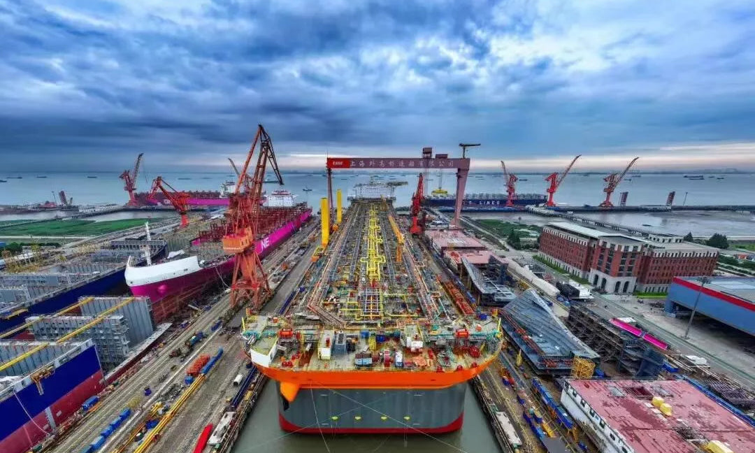 中国造船业市场份额连续16年居世界第一