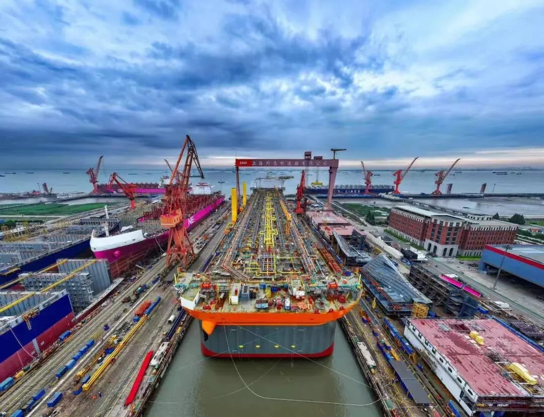 中国造船业市场份额连续16年居世界第一