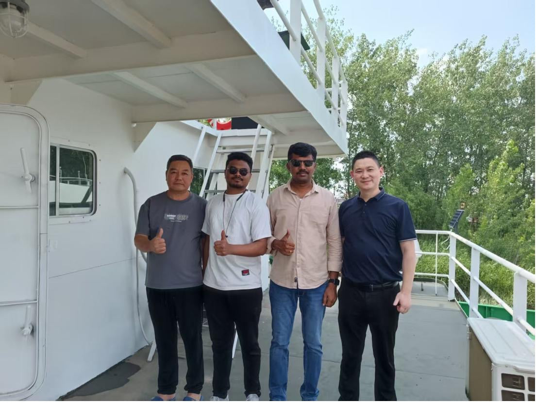 Jiangsu Haizhongzhou Shipbuilding Co., Ltd.'s Premium Service Wins High Praise from Indian Clients