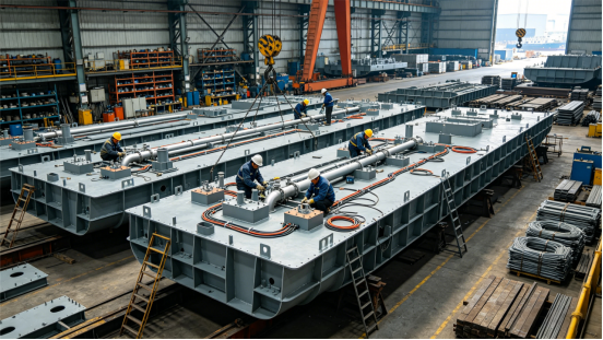 Block Pre-outfitting: From "Dock Waiting" to "Workshop Completion"