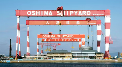 186 Vessels!The order volume of Japan shipyard has declined for four consecutive years