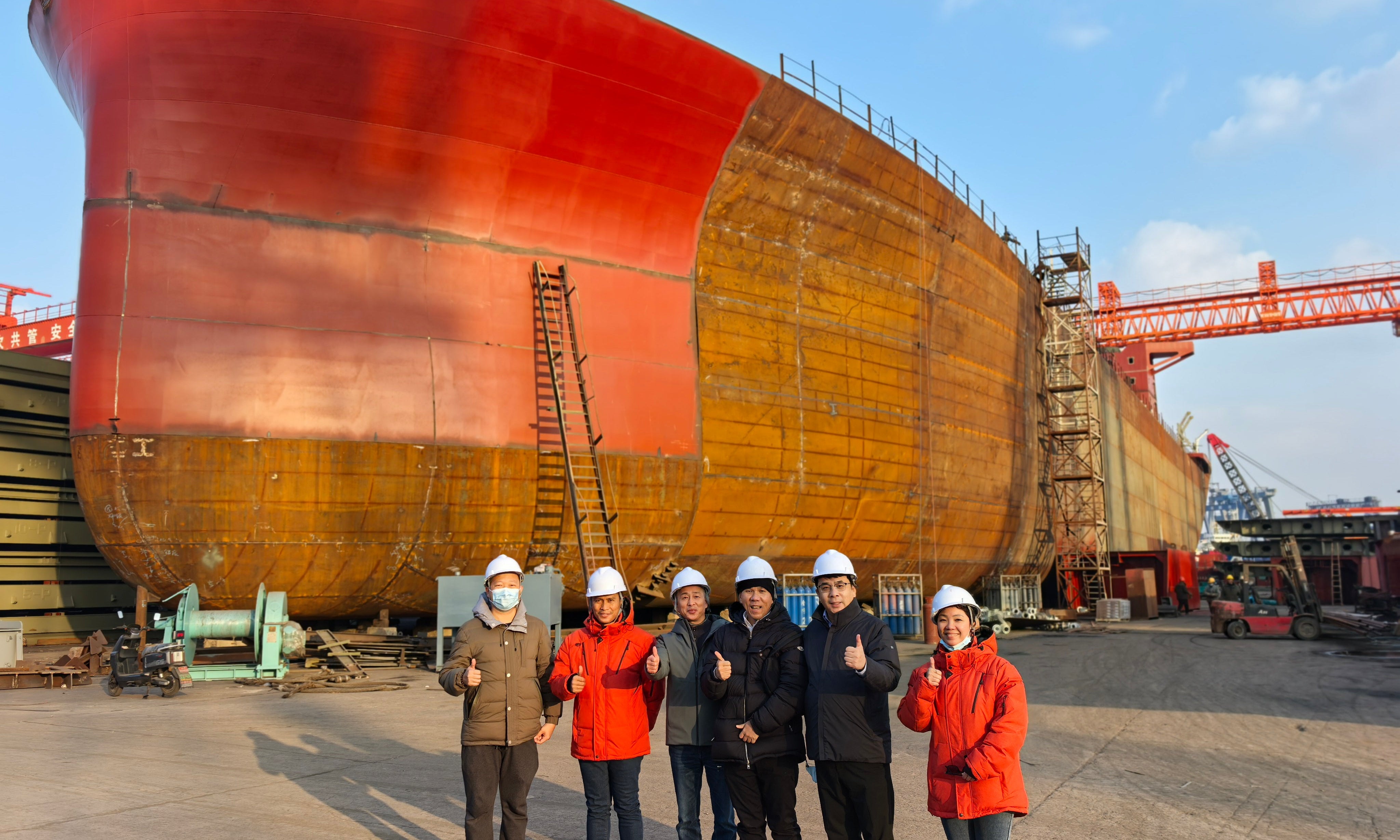 Deepening Cooperation, Charting a Shared Future--Indonesian Partners Revisit Jiangsu Haizhongzhou Shipbuilding for Inspection and Exchange