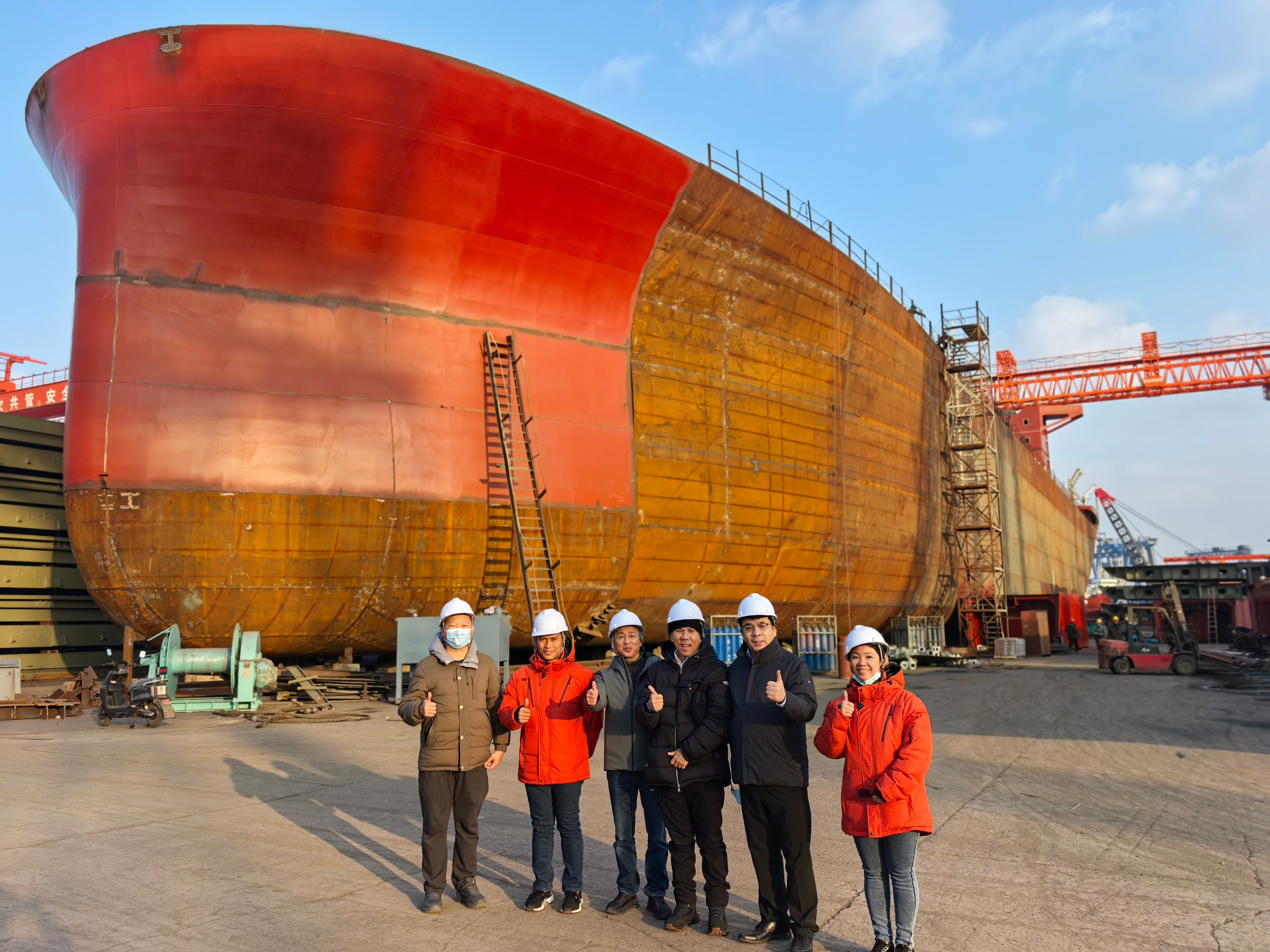 Deepening Cooperation, Charting a Shared Future--Indonesian Partners Revisit Jiangsu Haizhongzhou Shipbuilding for Inspection and Exchange
