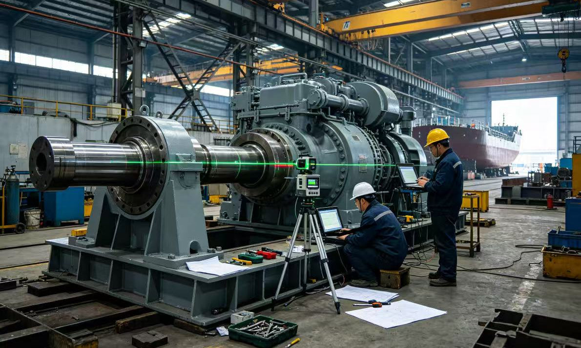 Power Core – Main Engine Installation and Shafting Alignment Technology