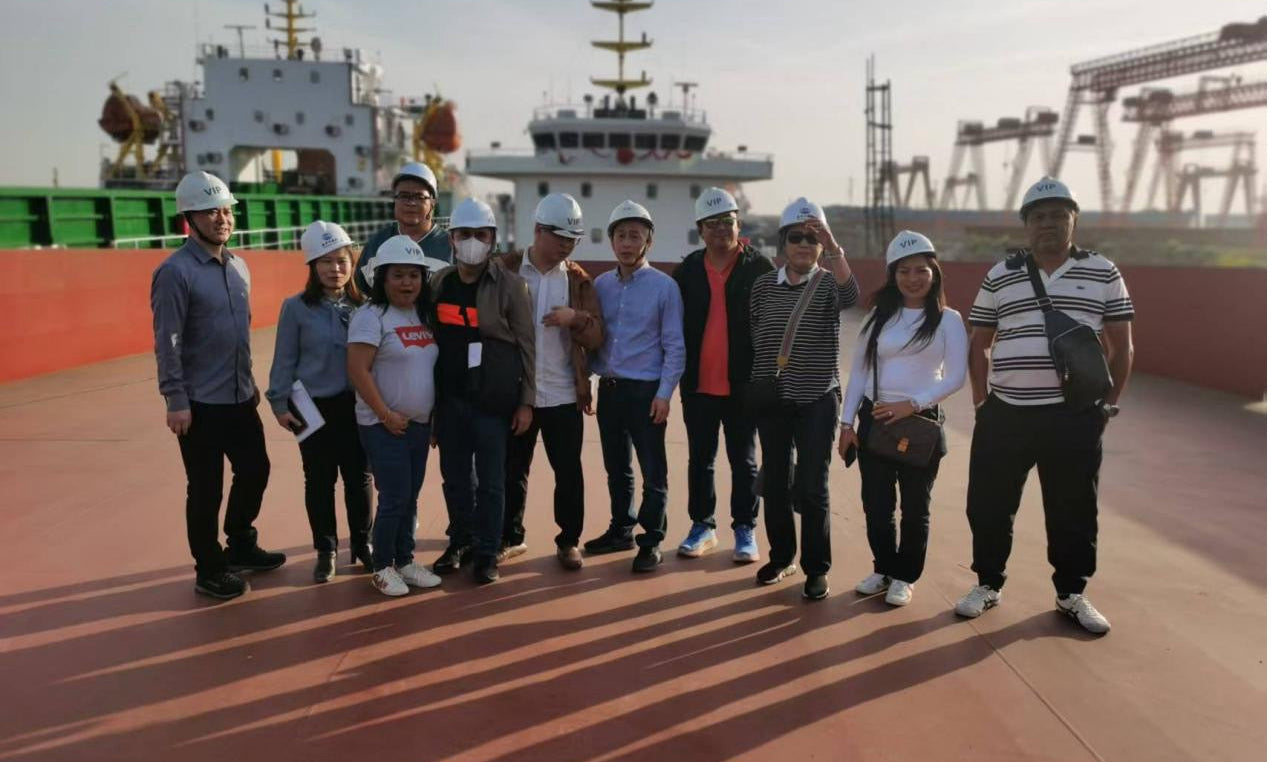 Jiangsu Haizhongzhou Shipbuilding Co., Ltd. Welcomes Delegation from Davao Occidental, Philippines, Composing a New Chapter in International Cooperation