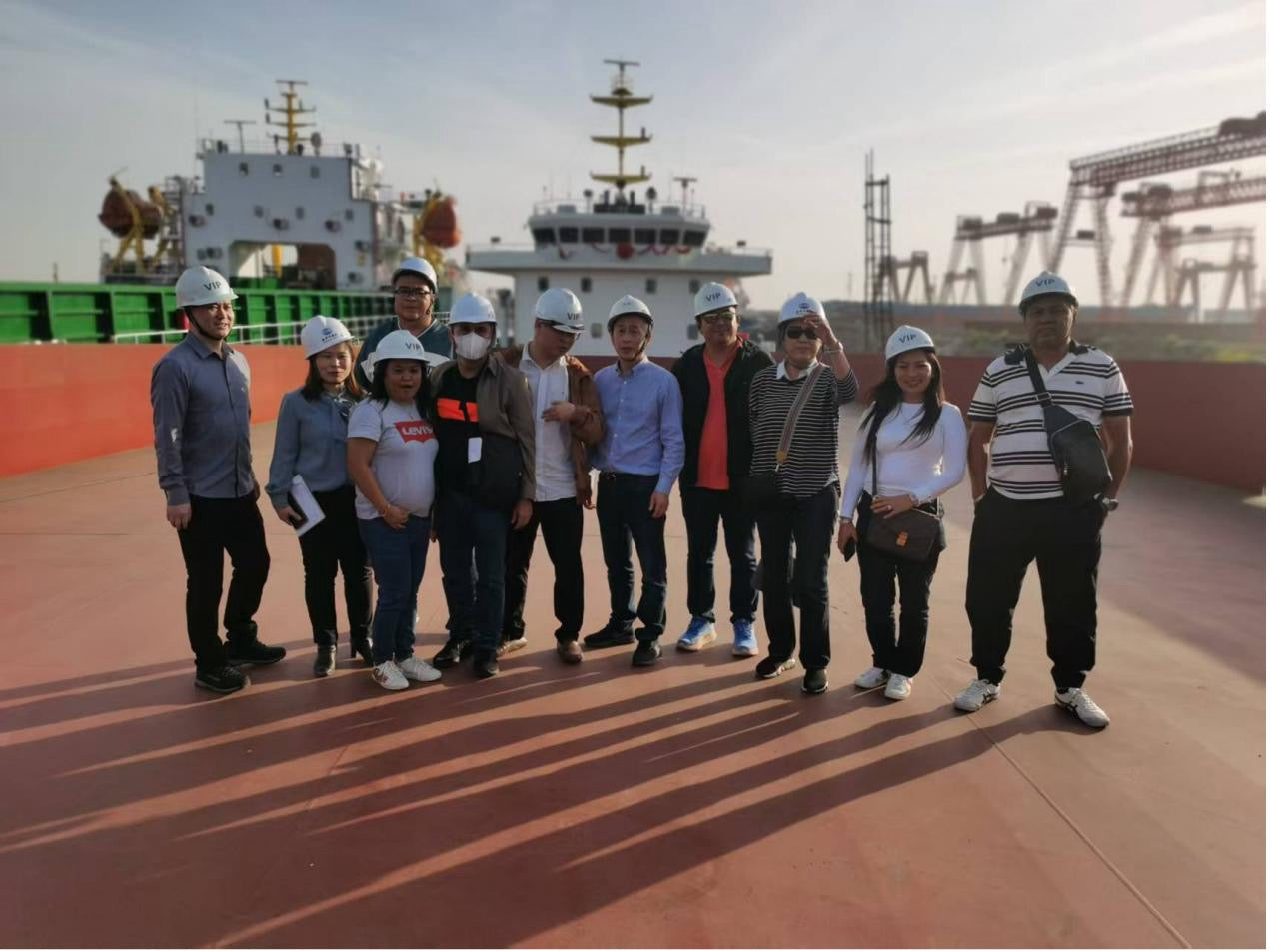 Jiangsu Haizhongzhou Shipbuilding Co., Ltd. Welcomes Delegation from Davao Occidental, Philippines, Composing a New Chapter in International Cooperation