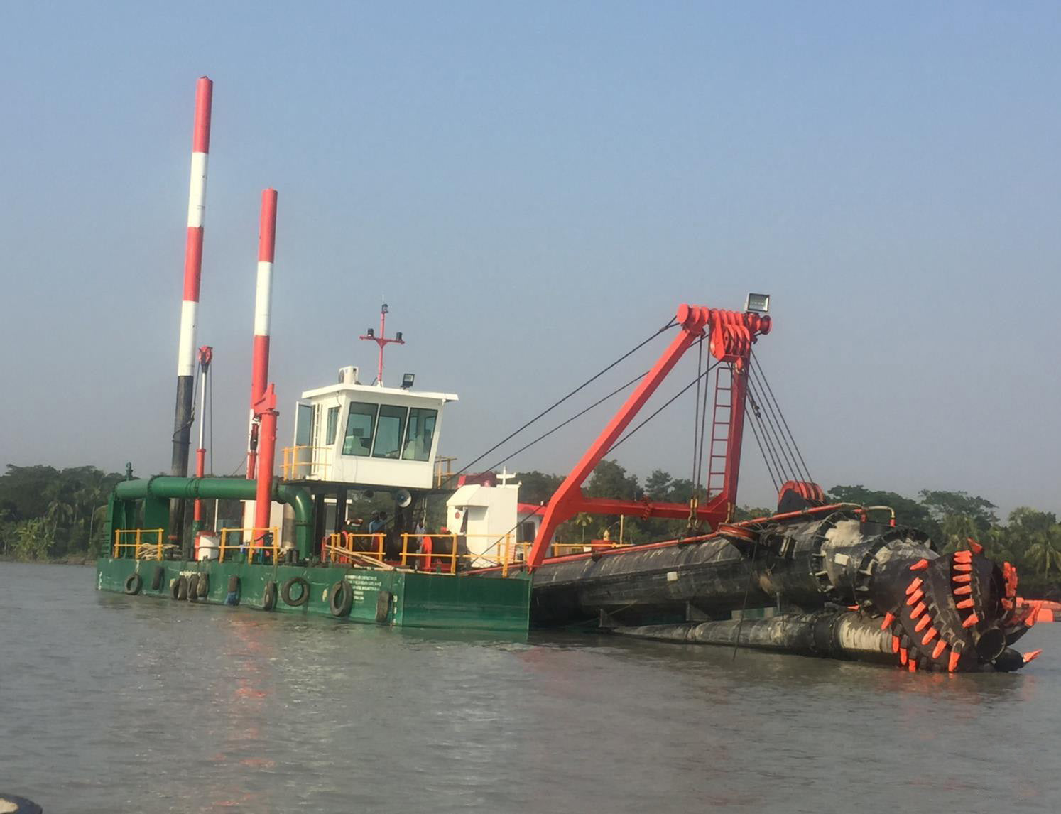 800m³/h CUTTER SUCTION DREDGER