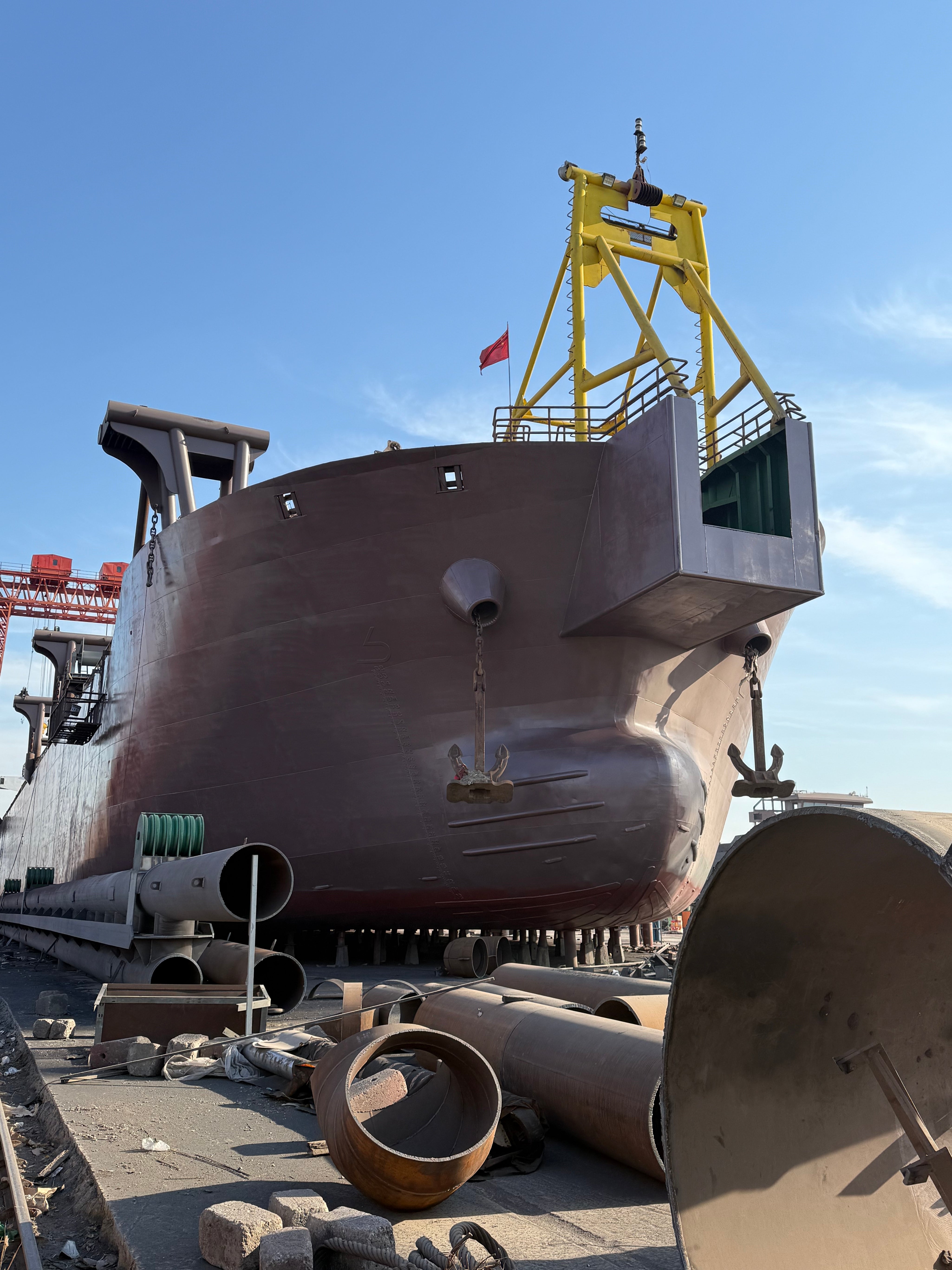 NAVIRE DE SABLE À AUTO-ASPIRATION ET AUTO-DÉCHARGEMENT
