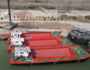300T Self- Propelled Split Hopper Barge