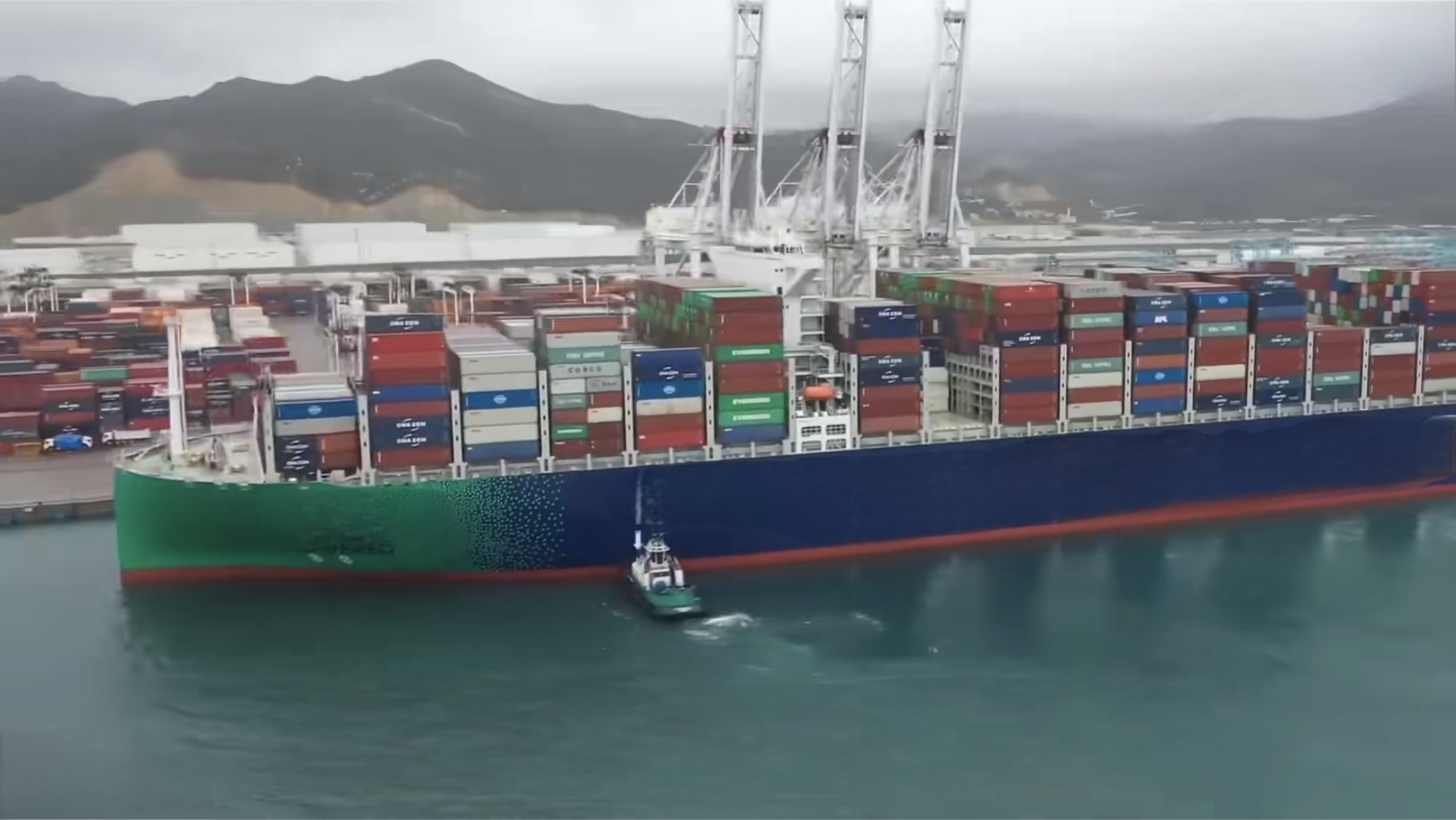 1900TEU CONTAINER SHIP WITH BIG POWER FROM CHINA FAMOUS MANUFACTURER