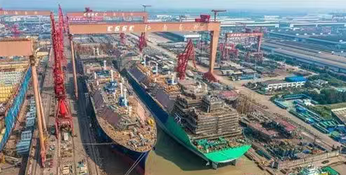 Chinese shipbuilding industry still