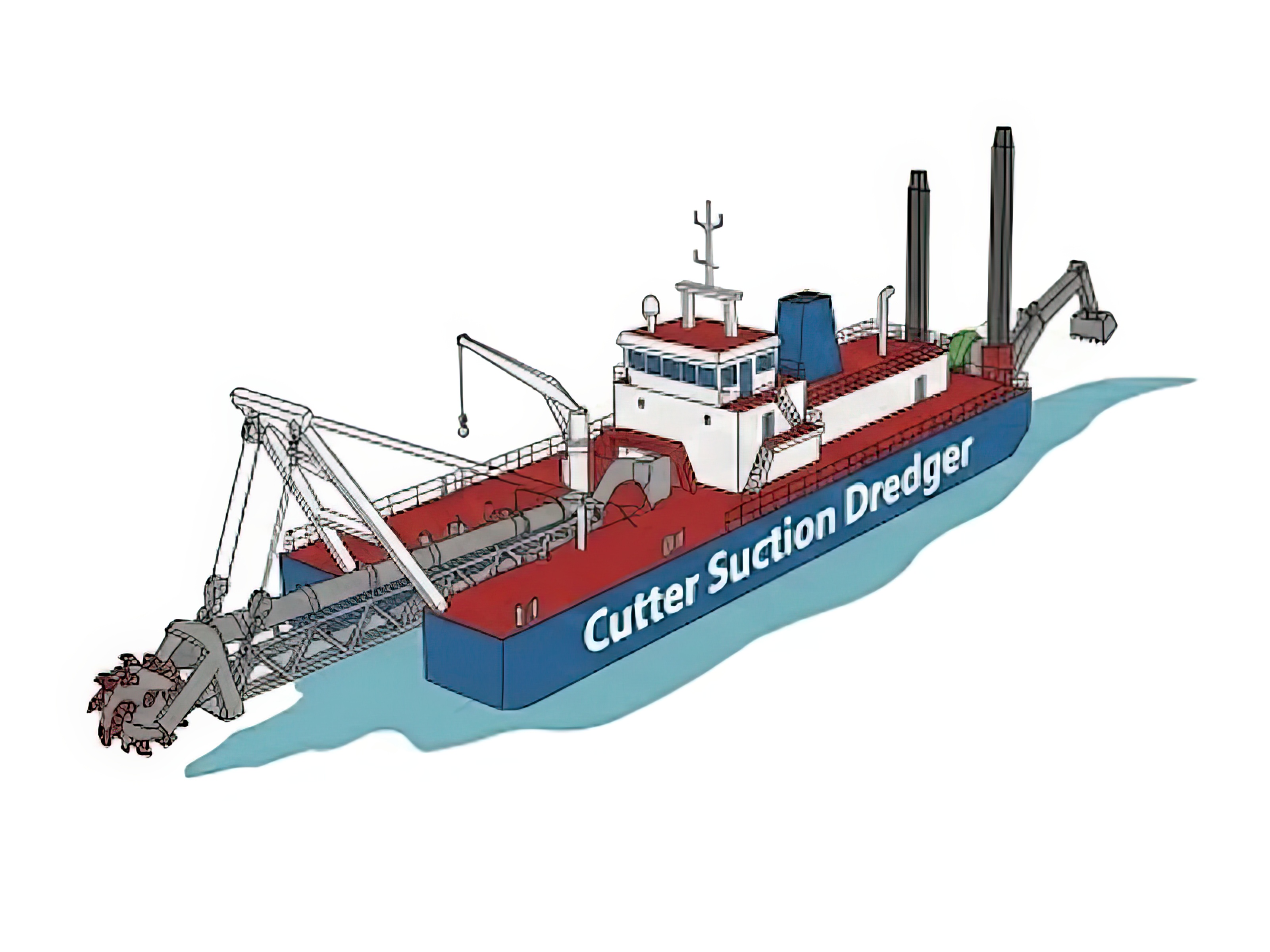 Cutter Suction Dredger vessel