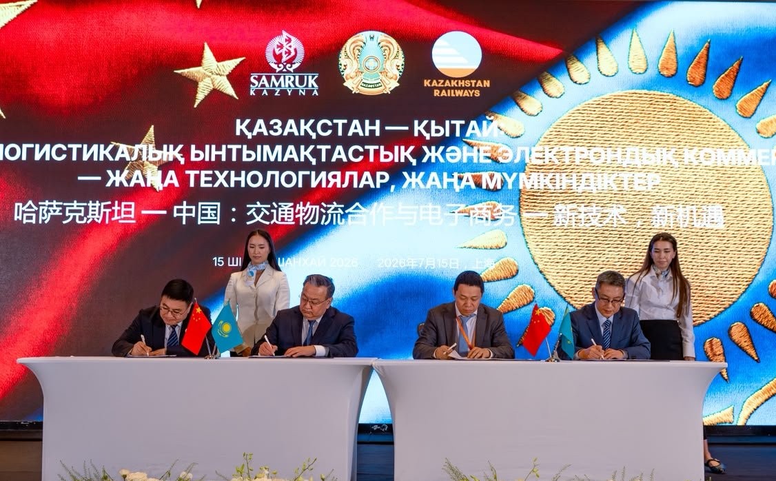 Kazakhstan Railways signs agreements with Chinese companies totaling $400 mln